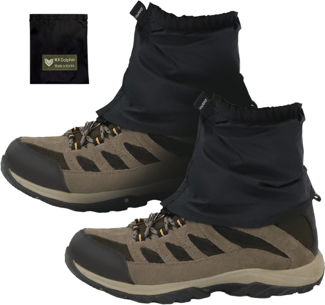 등산 미니숏 스패츠 등산 발토시 (휴대용 각반)