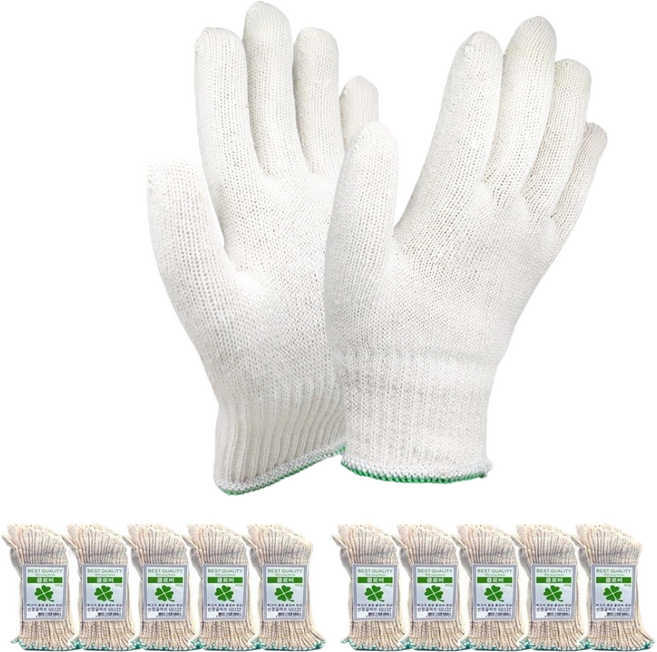 SJG 클로버 면장갑 45g, 200개