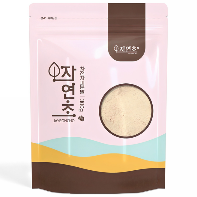 자연초 차전자피 분말 가루 거친입자, 300g, 1개