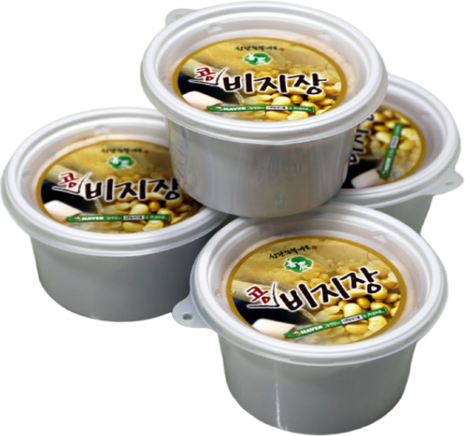 농부마을 농선 수제 발효 콩비지장, 5개, 220g