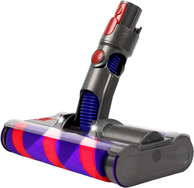 [호환] 다이슨 청소기 헤드 교체 부품 싱글 소프트롤러 V7 V8 V10 V11 V15, 1개