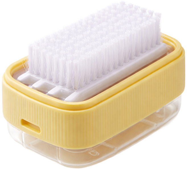 아띠꼴로 빨래 비누 케이스 비누롤러 손세탁 비누곽 비누통, 버터옐로우, 1개