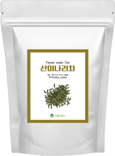 펜넬 씨드 회향 차 산미나리씨앗 차 PLA 삼각티백, 1개, 100개입, 1g