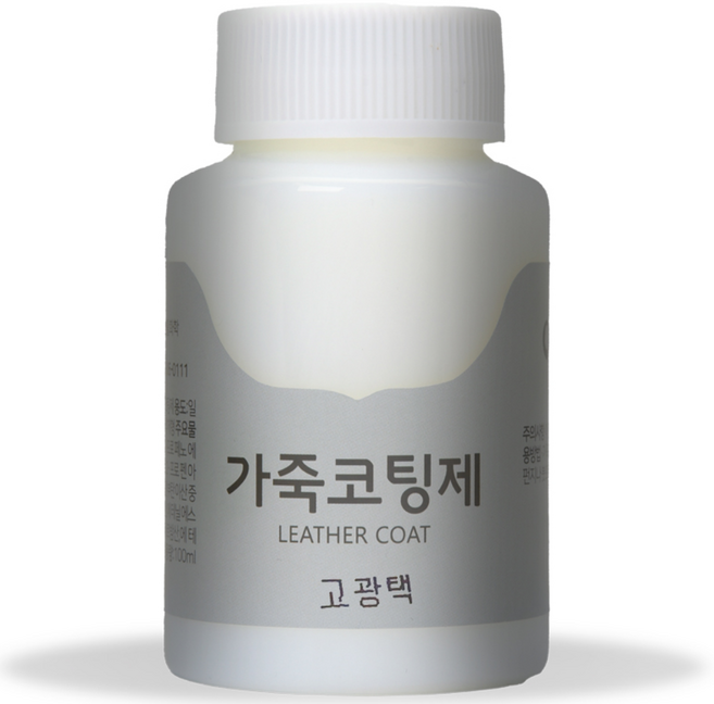 가스코 가죽코팅제(고광택) 전후처리제 피니셔 100ml