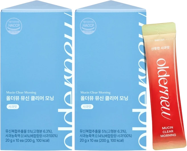 [본사공식몰] 올더뮤 뮤신 클리어 모닝, 2박스, 10회분 - 쿠팡