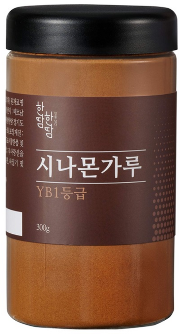 YB1등급 시나몬가루 계피가루, 1개, 300g