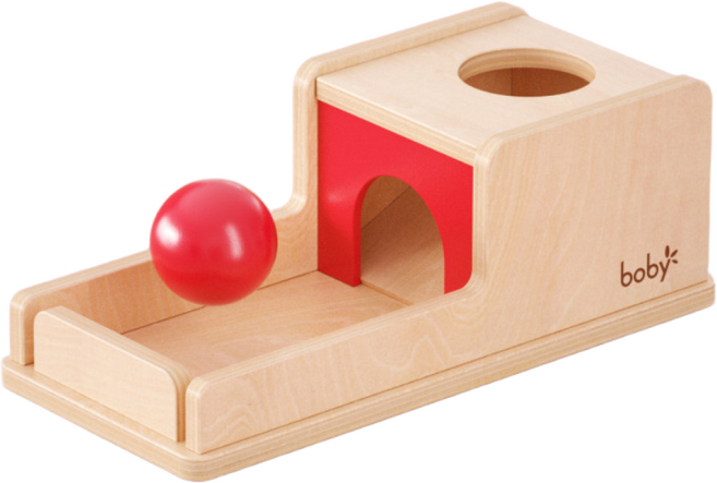 정품 boby 몬테소리 서랍 교구 박스 공 도형 넣기 소근육 발달 원목 장난감, 4) 영구 오브젝트, 1개