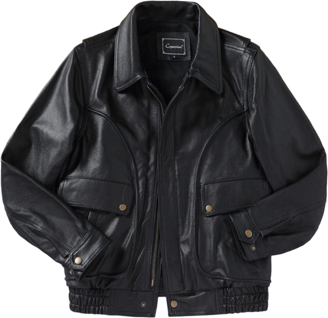 100% 진짜 소가죽 라이딩 고급 천연 리얼레더 남성 빅사이즈 소가죽자켓 가죽재킷 터틀넥