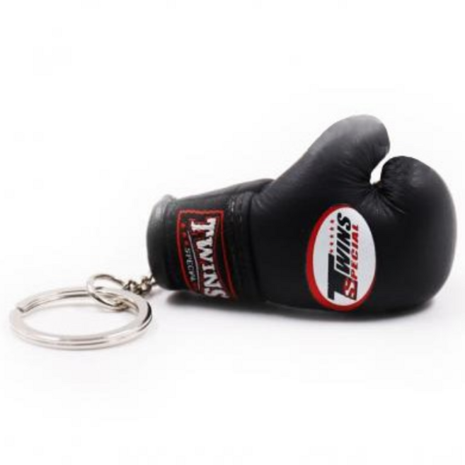 트윈스 복싱 글러브 키링 미니 열쇠고리 킥복싱 무에타이 MMA, 1개, 01. 블랙