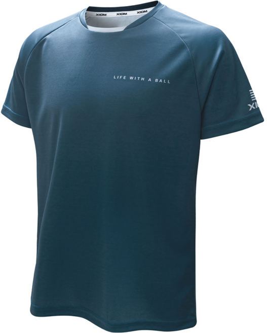 엑시옴(XIOM) 공식 본사 직영 랩 1(LAB 1) 2컬러 기능성 탁구 유니폼 반팔 상의 경기용 탁구복