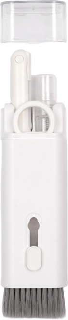 온트리 컴퓨터 휴대폰 만능 청소 브러시 세트, 화이트, 1세트