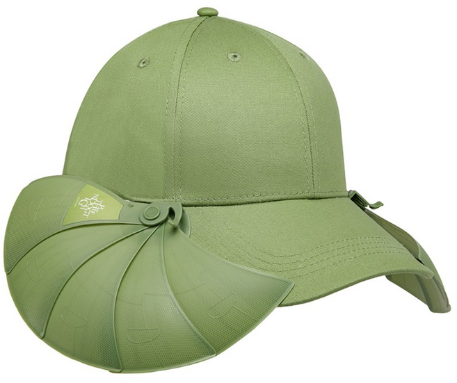 자외선차단 썬캡 골프 낚시 등산 모자 남녀공용 버드윙 탈부착 (모자+버드윙) 1세트