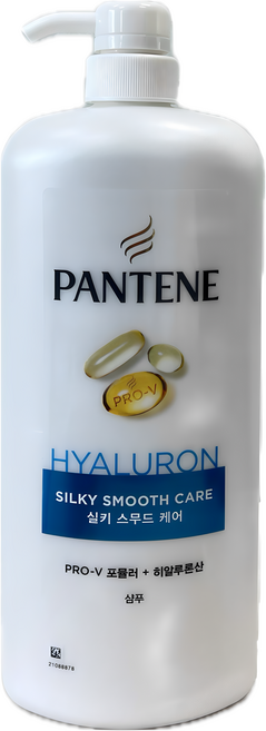 팬틴[프로브이 포뮬러+히알루론산]실키스무드케어 샴푸1200ml, 1.2L, 1개