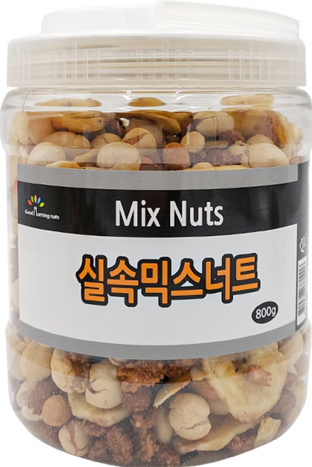 굿모닝너츠 실속 믹스너트, 800g, 1개