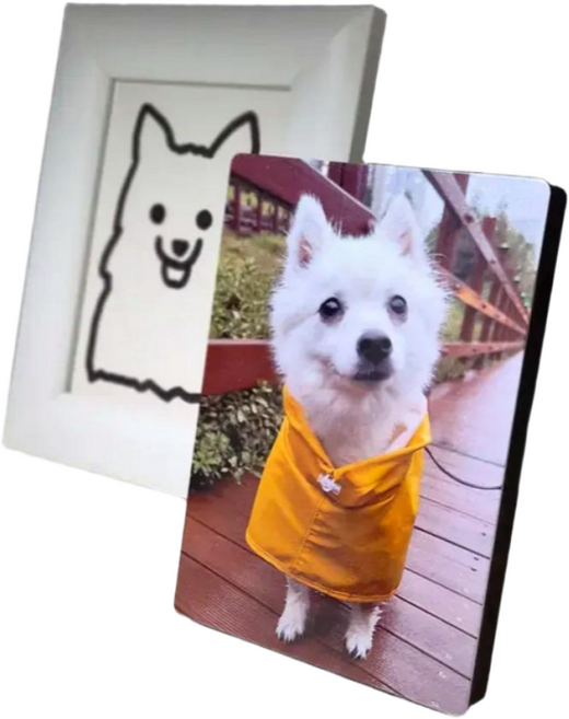 탁상용 액자 사진인화 휴대폰 사진 기념일선물 - 어버이날 선물 생일선물 집들이선물 웨딩액자