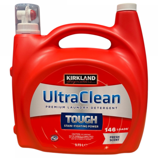 커클랜드시그니춰 울트라 클린 드럼겸용 액체세제 126회, 5.73L, 1개