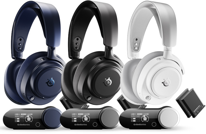 SteelSeries 賽睿 Arctis Nova Pro Omni 無線電競耳機 耳機 電競耳機 全平台同時連線, 黑色, 主商品