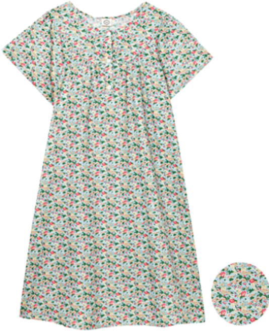 홈란쥬 트라이 여성 여름 냉장고 반팔 원피스(02)