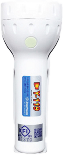 한국소방자재 휴대용비상조명등 Y-119 KFI 검정품, 1개, 백색(KFI소방검정품)