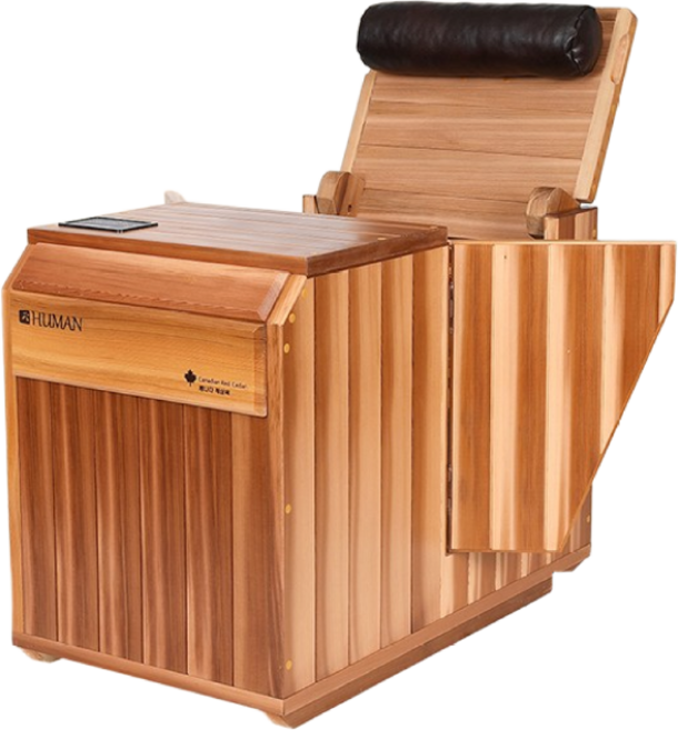 [휴먼사우나] 명작 미라클 스톤찜질+좌훈+족욕찜질