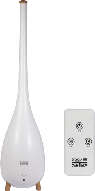 트룹런던 JTL-S30W 초음파호리병 굴뚝가습기 대용량 5.4L 15시간연속사용 높이조절 사무실 리모컨 EG, 트룹런던 JTL-S30W 가습기