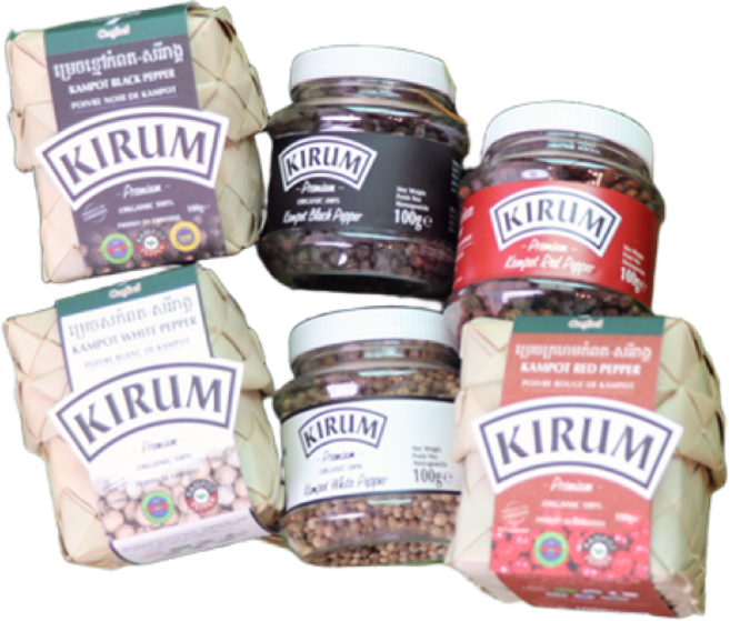 키럼 프리미엄 유기농100% 캄보디아 캄폿 후추 블랙 페퍼 kirum premium kampot black pepper, 1개, 100g