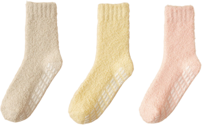 플라카 요양원 겨울필수품 미끄럼 방지 효도양말 [남여공용]