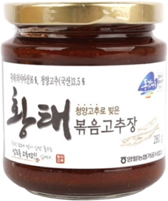 [영월농협 직송] 동강마루 황태볶음고추장, 2개, 280g