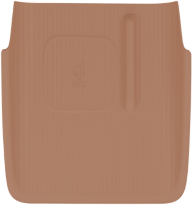 지파츠 그랜저 GN7 무선충전패드 커버 논슬립 친환경 실리콘 소재 용품, 브라운, 무선충전 패드 커버(S-1)