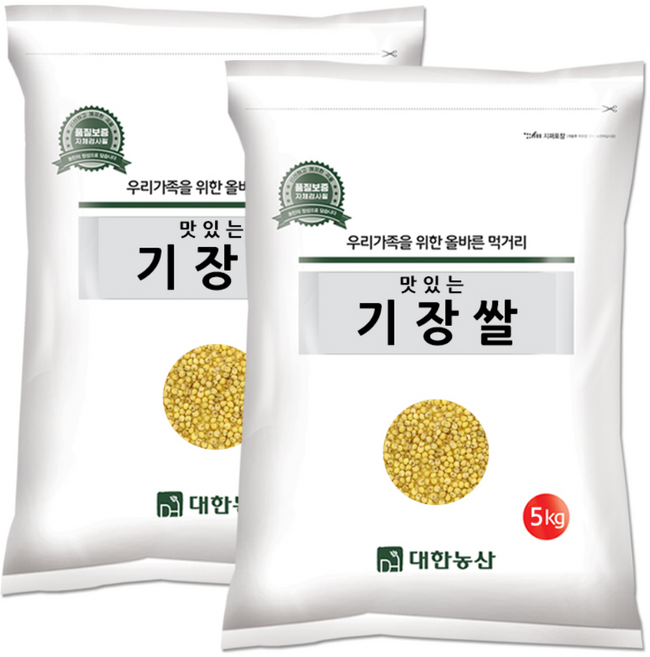 대한농산 기장 10kg (5kgx2) 수입 기장쌀, 5kg, 2개