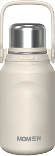 모멘 아웃도어 강력 보온보냉저그 900ml 1500ml 대용량 24시간보냉, 1개, 화이트