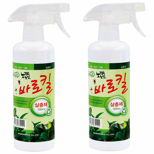 꿈앤틀 노깍노진 바로킬 살충제, 500ml, 2개