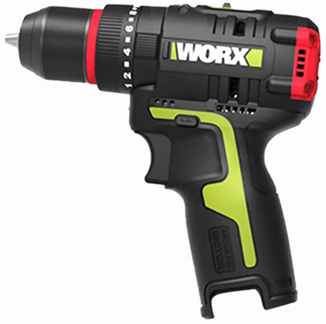 웍스 WU131X 베어툴 배터리X 충전 해머 드릴 드라이버 12V 무선 전동 너구리해외쇼핑, 1개