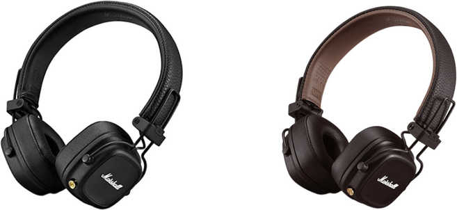 마샬 메이저4 블루투스 헤드폰 블랙, Brown_브라운, 1개