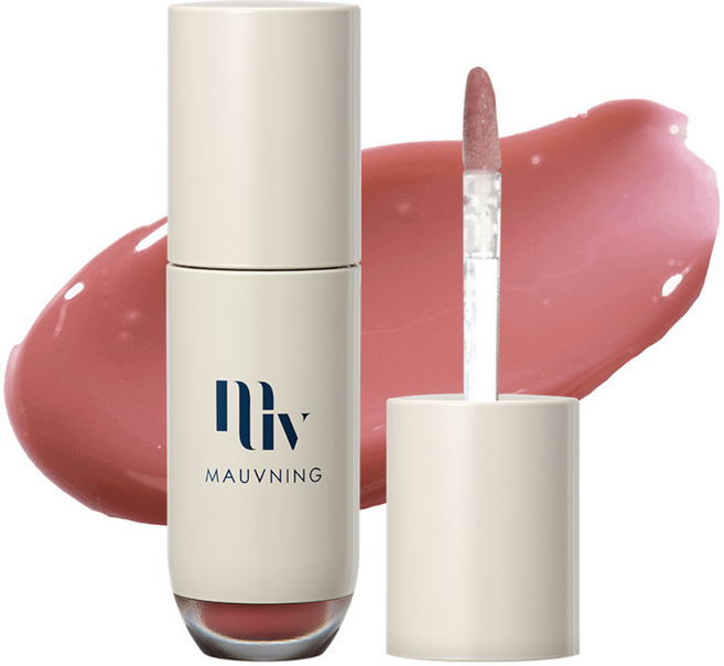 [무착색 100% 오일] 모브닝 듀이 모브 글램 립 (7color), 3.2g, 1개, 04 포그 누드