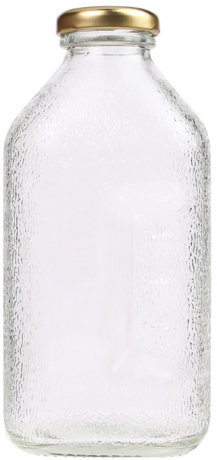 델몬트500 유리병 1박스, 38 러그캡/골드, 20개, 500ml