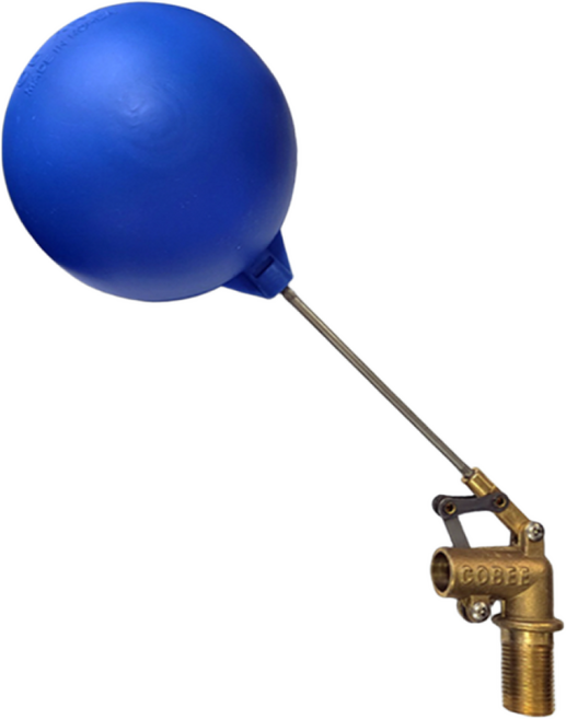 채움수도 플로팅 밸브 볼탑 수위조절 정수위