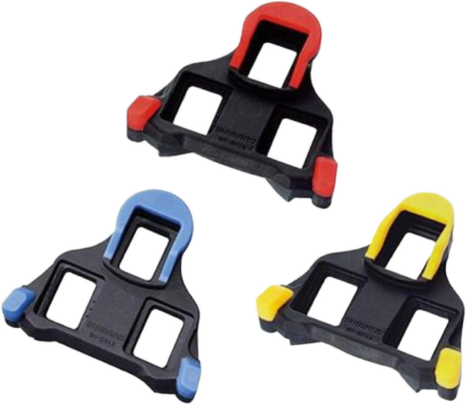 시마노 로드용 클릿 SM-SH11 나눅스 정품, 1개, 레드 (0도) SM-SH10