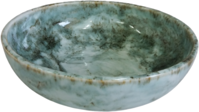 초여도예 산수화비빔기 세제가 필요없는 건강담은 그릇, 산수화 비빔기, 1개