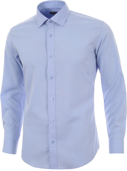 엘르 남성 사계절 텐셀 스판 슬림핏 긴소매셔츠 88362