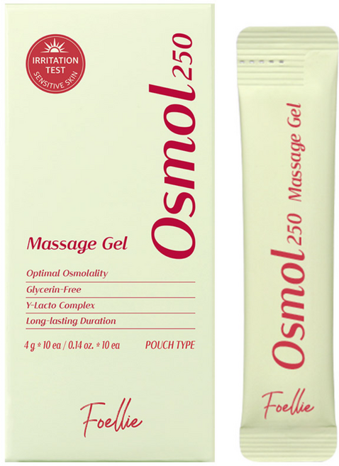 포엘리에 오스몰250 수용성 러브 마사지젤 파우치, 10개, 4g