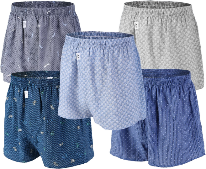 슬레진저 남자 국산 특 인견 5매 10매 묶음 벌크 사각 트렁크 팬티