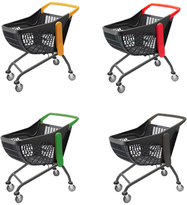 티렉스 테니스공카트 보관함 바구니, 1개, 플라스틱 테니스카트(red)