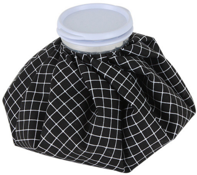 다용도 얼음주머니 23cm 블랙 9인치, 1개