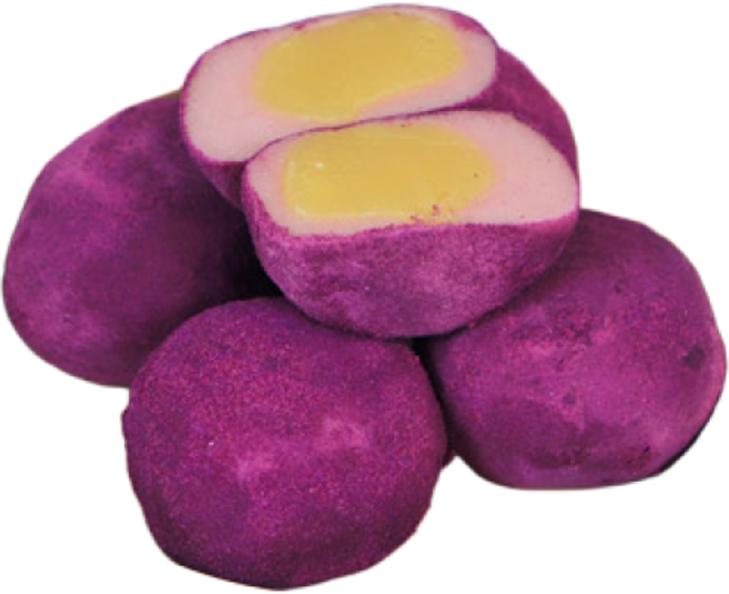 제주사월 자색고구마 오메기떡 부직포 개별포장 제주도특산품 제주직송택배 15개입, 15개, 60g