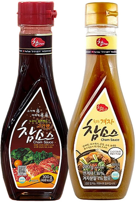 참 고기엔 참소스 300g + 겨자 참소스 290g 세트, 1세트