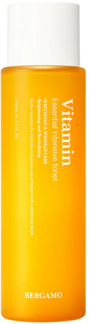 베르가모 비타민 에센셜 인텐시브 토너, 210ml, 1개 - 쿠팡