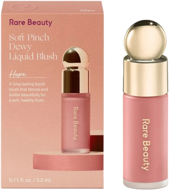 레어뷰티 소프트 핀치 리퀴드 블러쉬 블러셔 미니 사이즈 셀레나 고메즈 rare beauty by RareBeauty mini soft pinch liquid blush, Hope(nude mauve), 1개 - 쿠팡