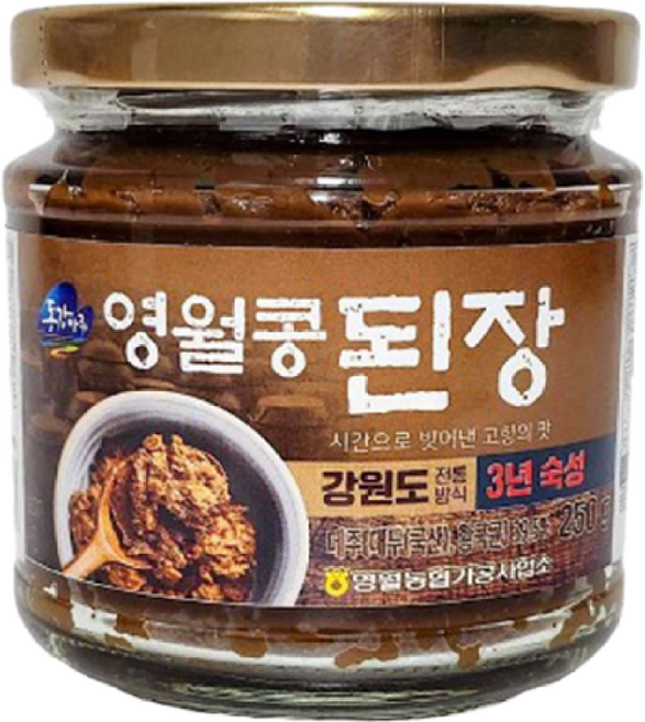 영월농협 동강마루 국산 전통 영월 콩된장 250g, 1개