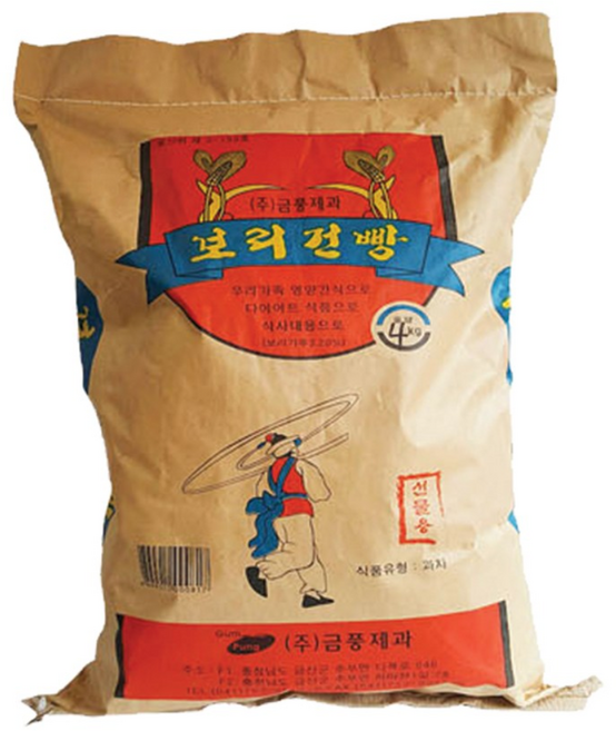 금풍제과 보리건빵, 1개, 4kg